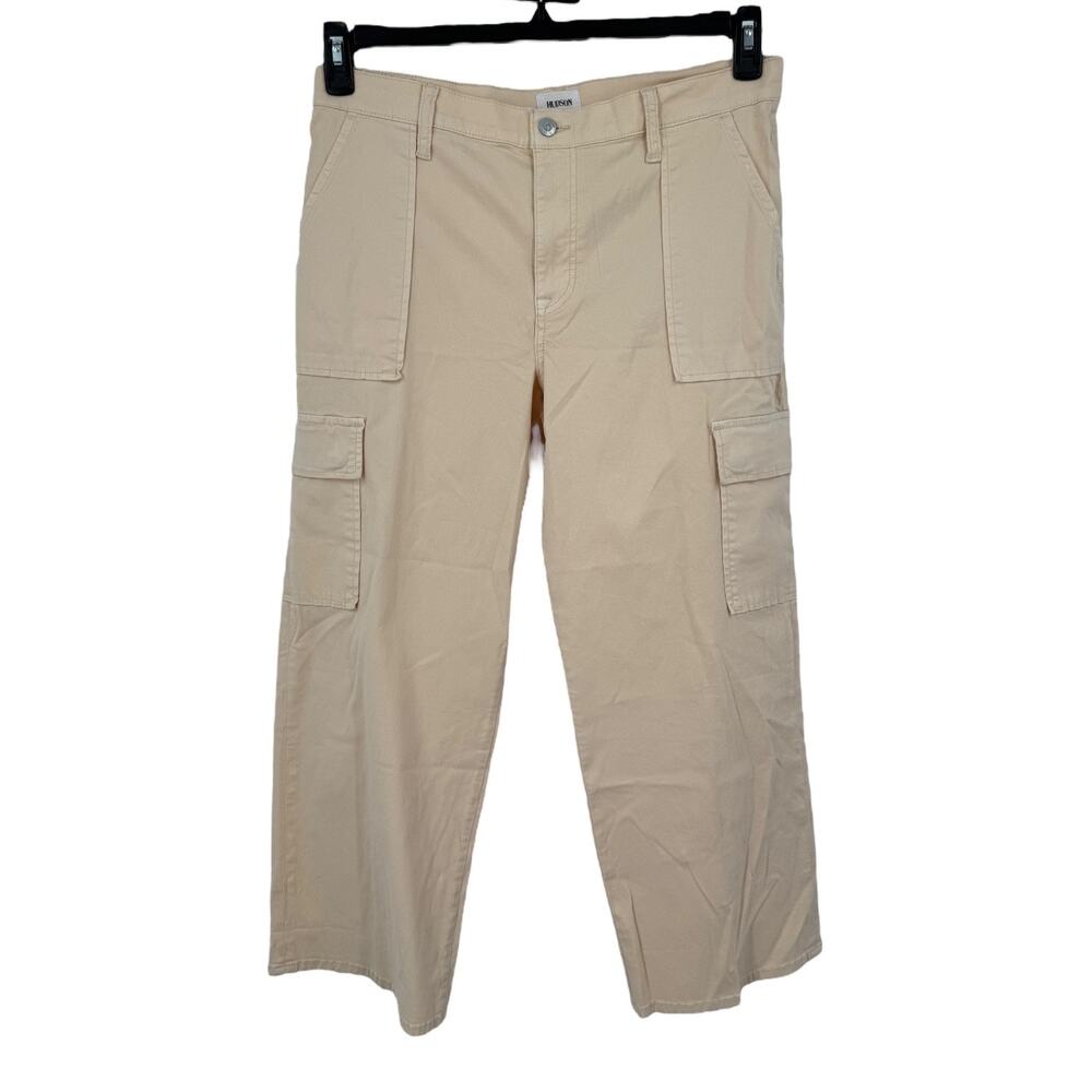 Hudson Rosalie High Waist Wide Leg Cargo Pants size 33